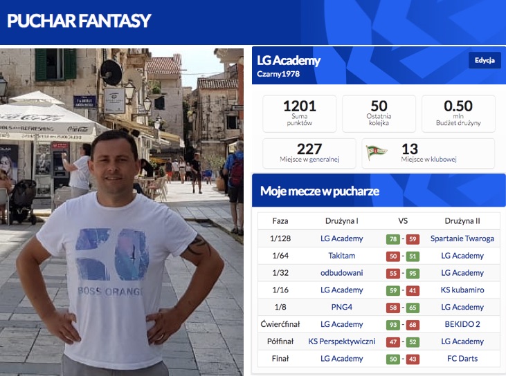 Puchar Fantasy jedzie do Gdańska