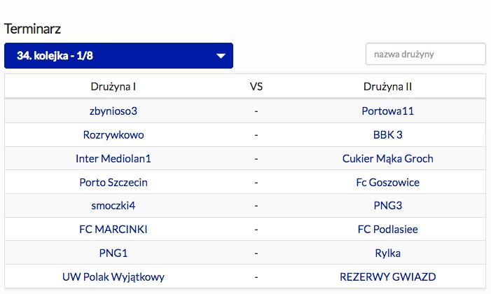 Poznajmy menedżerów 1/8 Pucharu Fantasy