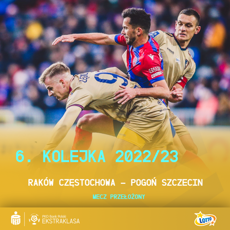 MECZ RAKÓW - POGOŃ PRZEŁOŻONY