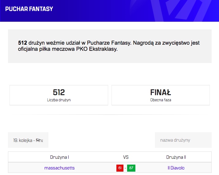 Puchar Fantasy dla Il Diavolo